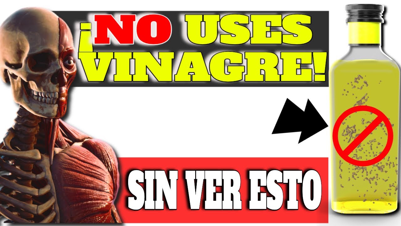 NO TOMES VINAGRE de SIDRA de MANZANA sin VER ESTO!| DESCUBR� los PELIGROS y BENEFICIOS del VINAGRE