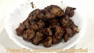 Pork Adobong Tuyo | Filipino Dry Pork Adobo Recipe