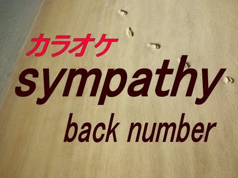 【生音本格カラオケ　sympathy】　backnumber