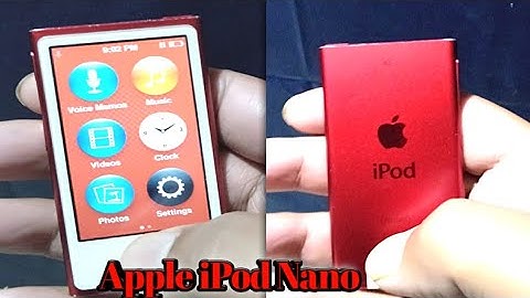 Apple ipod nano 7th Gen. || Hands On Review || 😮😮😮 itni mehengi...