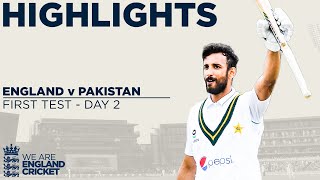 Day 2 Highlights | Masood Ton & Bowlers Put Pakistan In Charge  | England v Pakistan 1st Test 2020