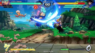 DBFZ IT WORKS ON SMALL CHARACTERS ! Clayton Vegito Banshee Blast Link Combo