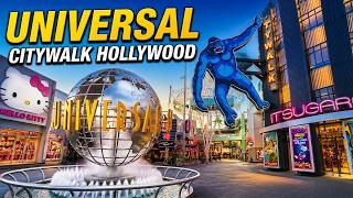 Universal CityWalk Hollywood Los Angeles Full Tour 2026