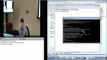 Day 1 Part 3: Intro to Software RE (Reverse Engineering)
