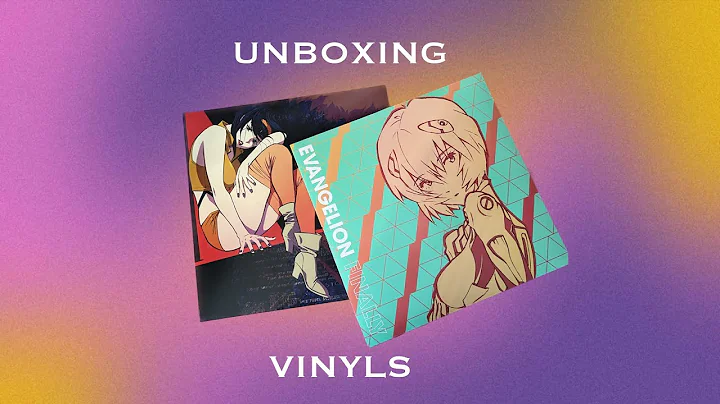 Unboxing/unpacking anime soundtracks vinyls | Evangelion vinyl | Cowboy Bebop vinyl
