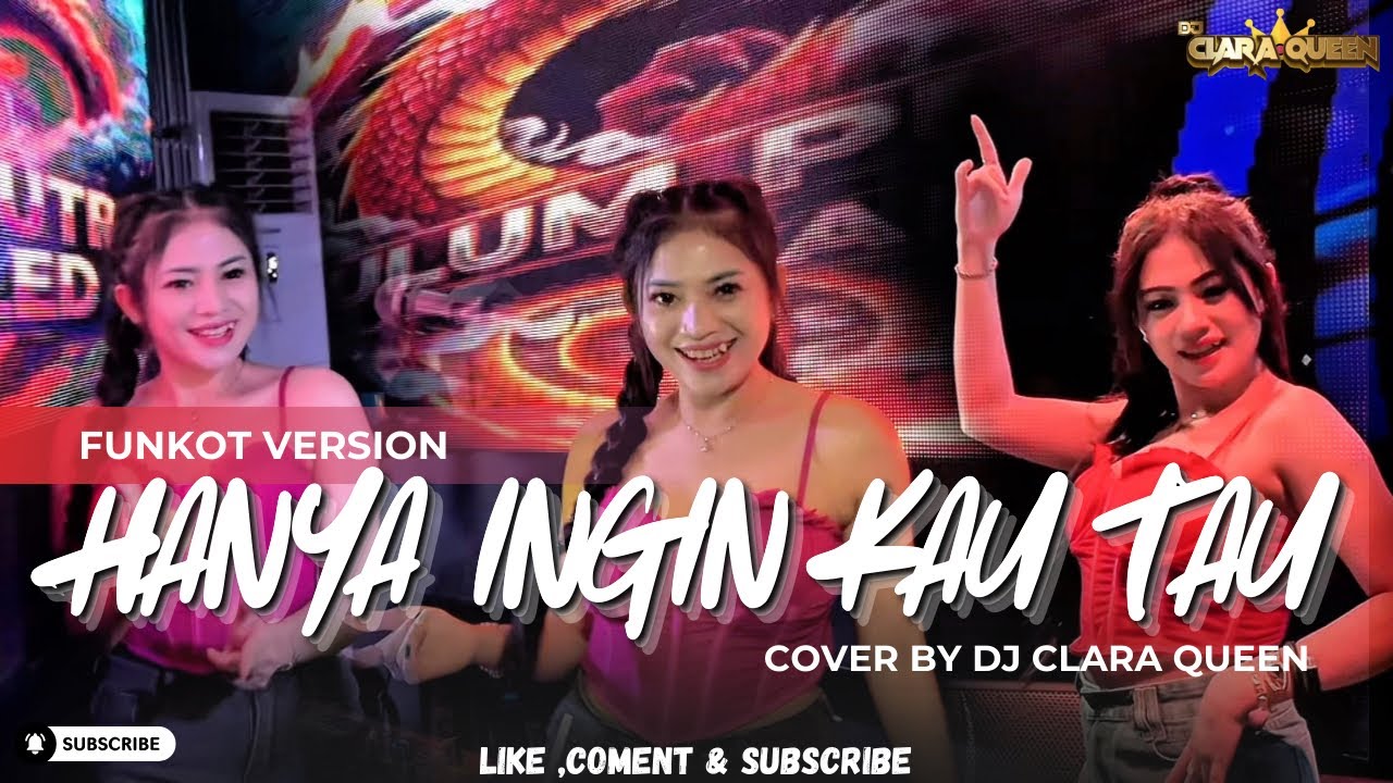 FUNKOT | HANYA INGIN KAU TAU | COVER BY DJ CLARA QUEEN #dj #funkot #djremix #djviral #djclaraqueen