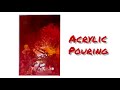 Acrylic pouring for kids | Canvass painting