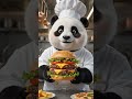 🐼👨‍🍳 Welcome to the Panda Hotel! 🍕✨Follow Happy Panda World for more cute panda adventures! 🐼#fyp