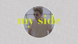 Video voorbeeld van "st Woods - My Side ( Lyric Video)"