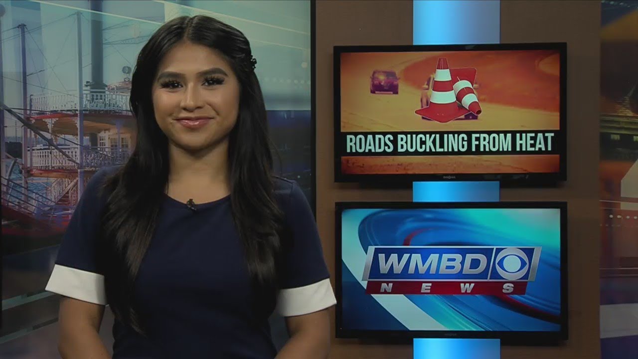 Roads buckling from heat