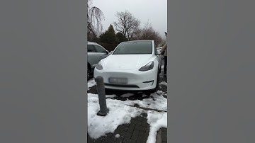 sentry mode in tesla y update 2023.2.0.5 #shorts