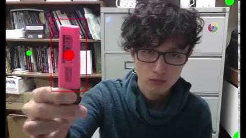 Processing OpenCV tracking game