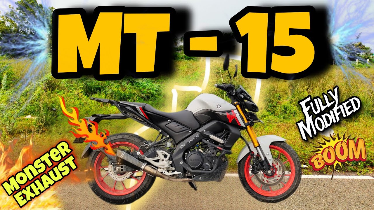 Yamaha MT-15 - Fully Modified😻/Don't Use Headphones🙏🤯/Exhaust Sound😈/Super Bike Sound In 155cc🔥