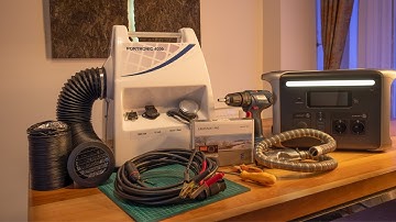 Winter Camping Must-Have? Testing a 4kW Diesel Heater in Extreme Cold!