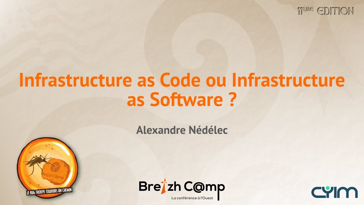 Infrastructure as Code ou Infrastructure as Software ? (Alexandre ...