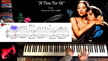 "A Time For Us" - Romeo & Juliet Piano cover