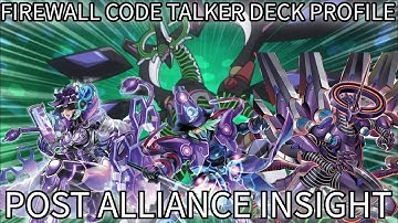 Firewall Codetalker Deck Profile Post ALIN