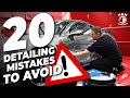 20 Top Car Detailing Mistakes you MUST avoid when washing your car!