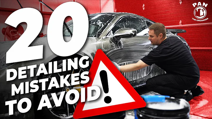 20 Top Car Detailing Mistakes you MUST avoid when washing your car!