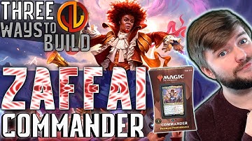 Zaffai, Thunder Conductor | EDH Three Ways [Commander Strategy for Every Player] MTG Precon