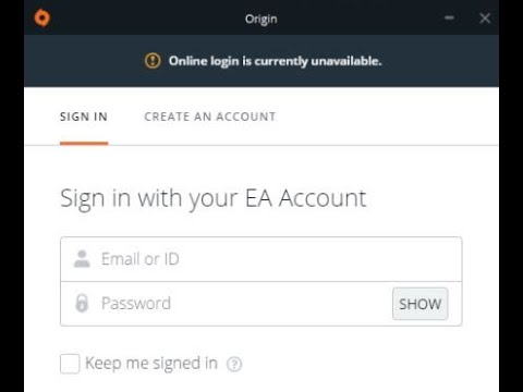 Best Fix: Origin Online Login Is Currently Unavailable