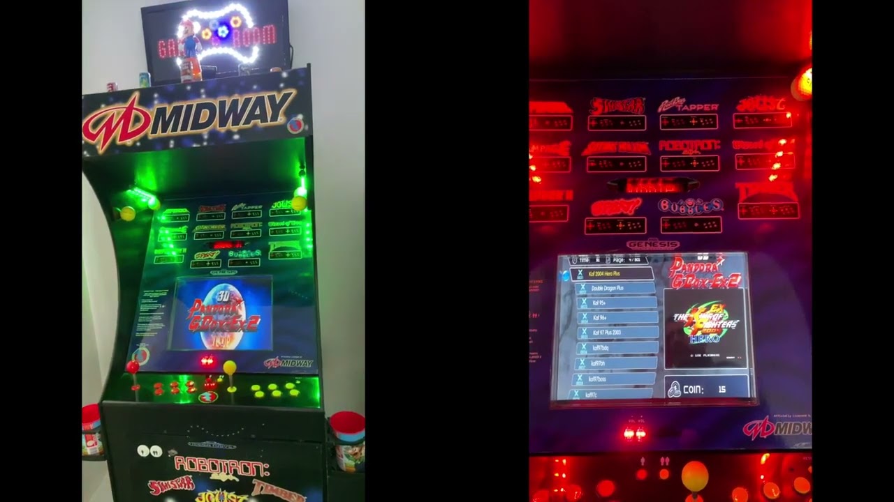 Midway Arcade Machine with 12 games.