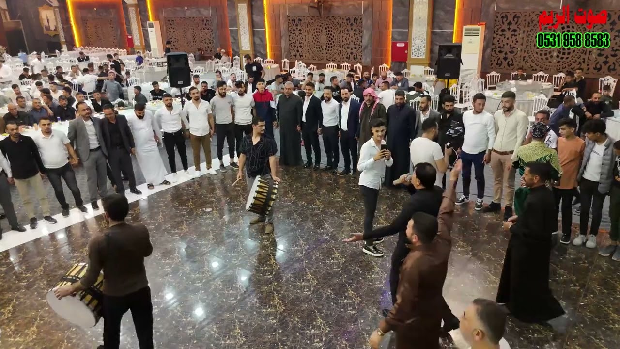 من افراح البو بطوش عنتاب تصوير درون ج2