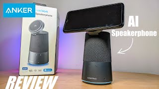 REVIEW: AnkerWork S600 Speakerphone - AI Noise Cancelling Bluetooth Speaker & Qi2.0 Wireless Charger