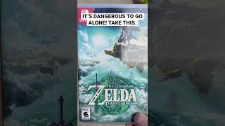 IT’S DANGEROUS TO GO ALONE! TAKE THIS. #legendofzeldatearsofthekingdom