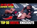 Top 50 brutal knockouts in april 2024 10 mmamuay thaiboxingkickoxing