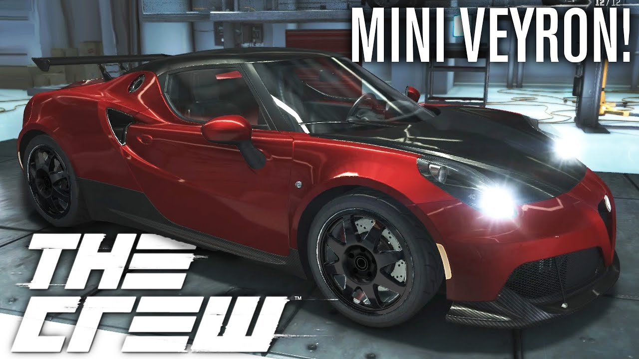 The Crew | MINI VEYRON! | Alfa Romeo 4C PERF CUSTOMISATION funny moments in soccer
