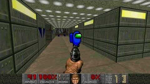 Among Us Crewmate - Doom 2