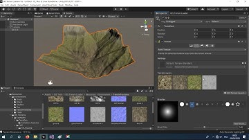 Unity Procedural Terrain Splatmap
