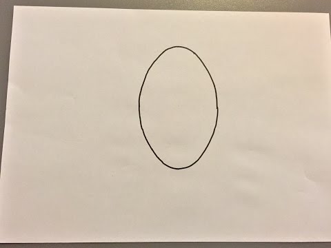 Comment Dessiner Un Ovale - How To Draw An Oval.