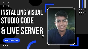 HTML Tutorial: Installing VS Code & Live Server | Web Development Tutorials