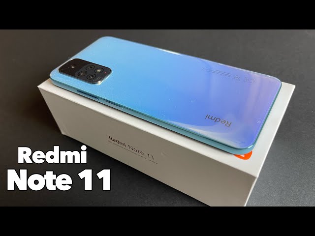 Xiaomi Redmi Note 11 - Star Blue - YouTube