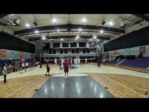 2025.04.17  Boys Volleyball : SET 5 Flagstaff Christian School vs Heritage Academy Pointe