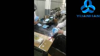 Semi-automatic doctor face mask making machine, medical mask making machine