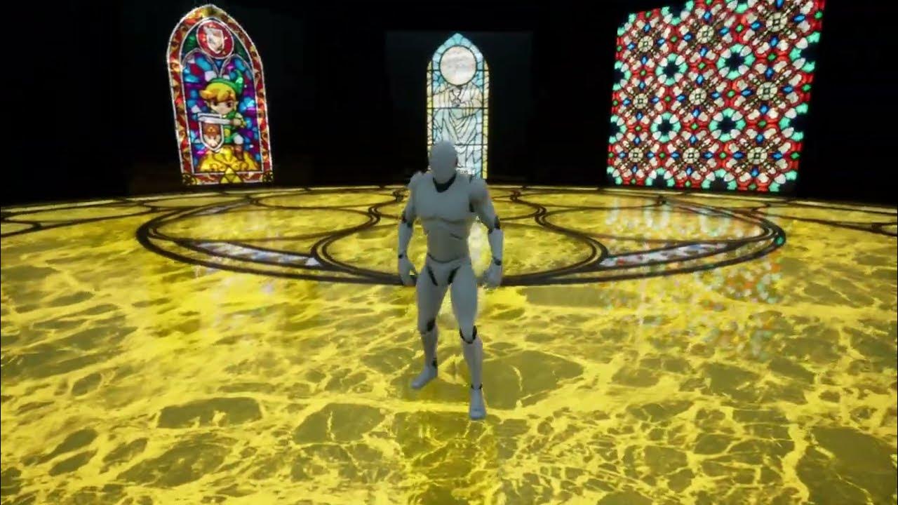 UE4 Stained Glass Material Showcase YouTube