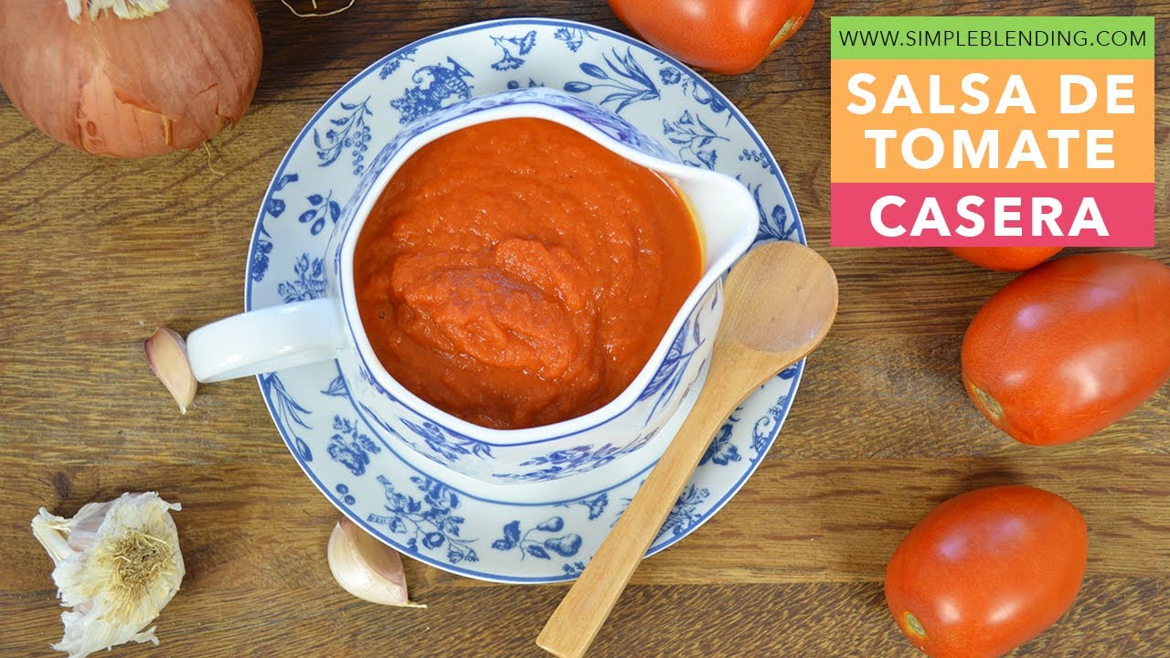 SALSA DE TOMATE CASERA EXPRESS | Tomate frito casero | Salsa de tomate rápida