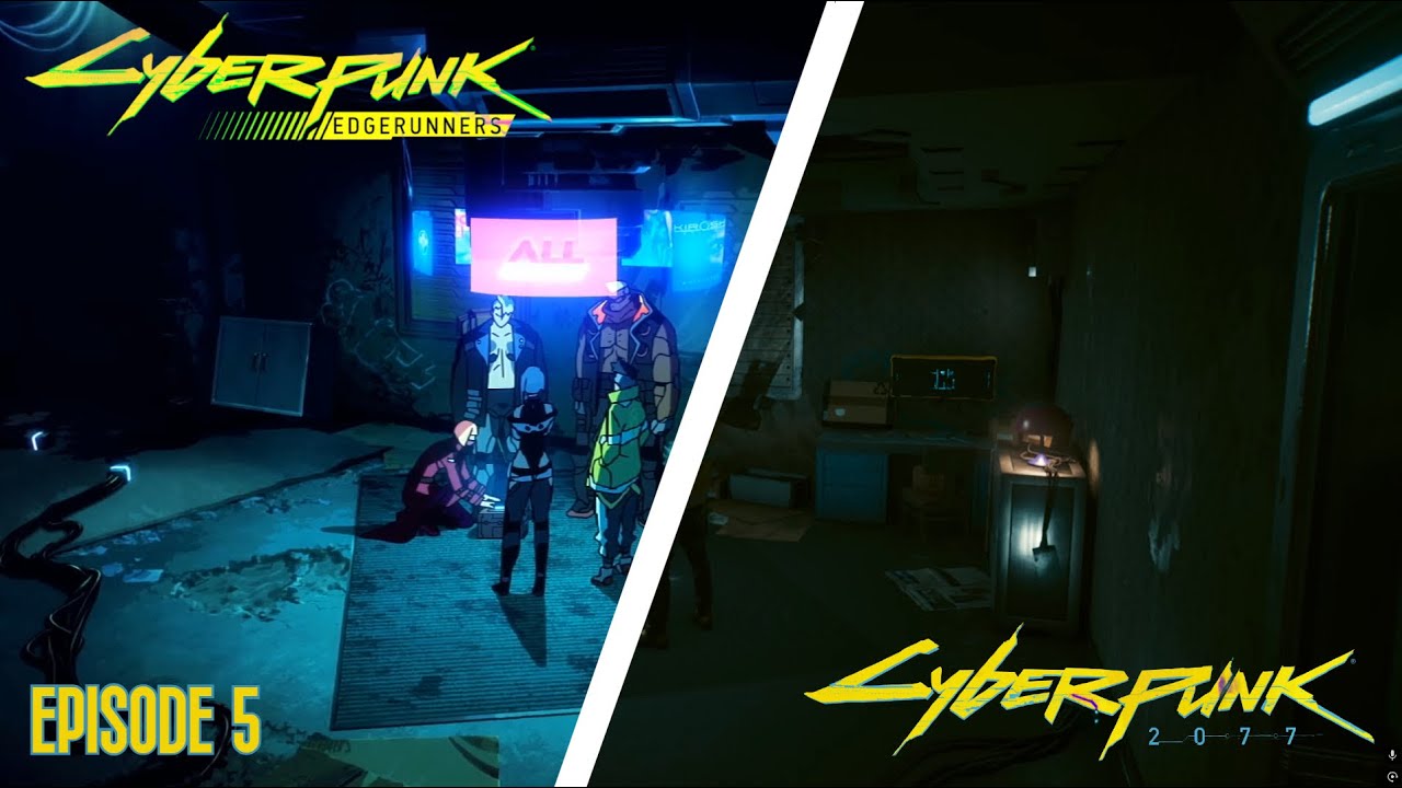 ALL Cyberpunk EDGERUNNERS Locations in Cyberpunk 2077 (from Episode 5)