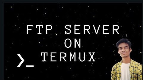 FTP server on Termux Android 🔥🔥 #ftp #termux #onefinecoffee