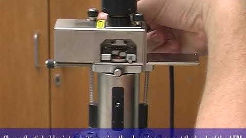 AFM: Tip Holder Insertion