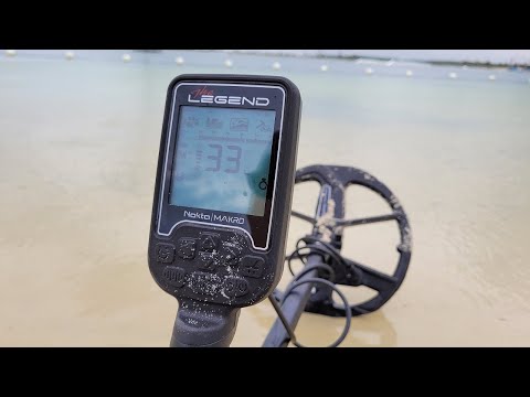 Nokta Makro LEGEND Metal Detector Beach Experimenting SALT WATER STABILITY Test? | Metal Detecting!