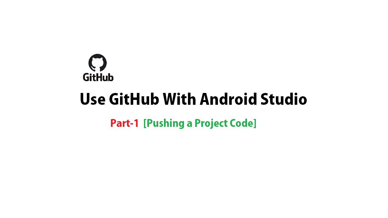 How to Push Your Android App Code to GitHub | WeezyTube - YouTube