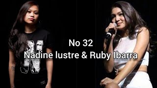 No 32 - Nadine Lustre & Ruby Ibarra [ Lyrics]