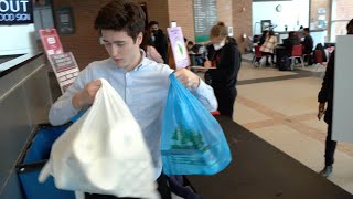 Student Collects Items for Ukraine Relief