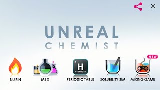 تطبيق Unreal chemist … لمعلمي الكيمياء ولكل محب للكيمياء والتفاعلات 👨‍🔬🧑‍🔬🧪 - أ. عمر الحمادي screenshot 3