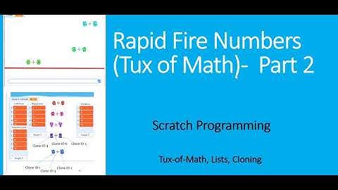 Tux of Math Part 2 (Scratch Programming)