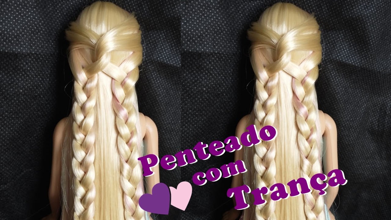 Cabeça da Boneca Barbie para Pentear e Maquiar – Demo – Será que consigo  fazer um penteado sozinha? 